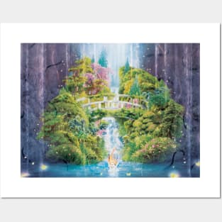 Japanese Garden Posters and Art